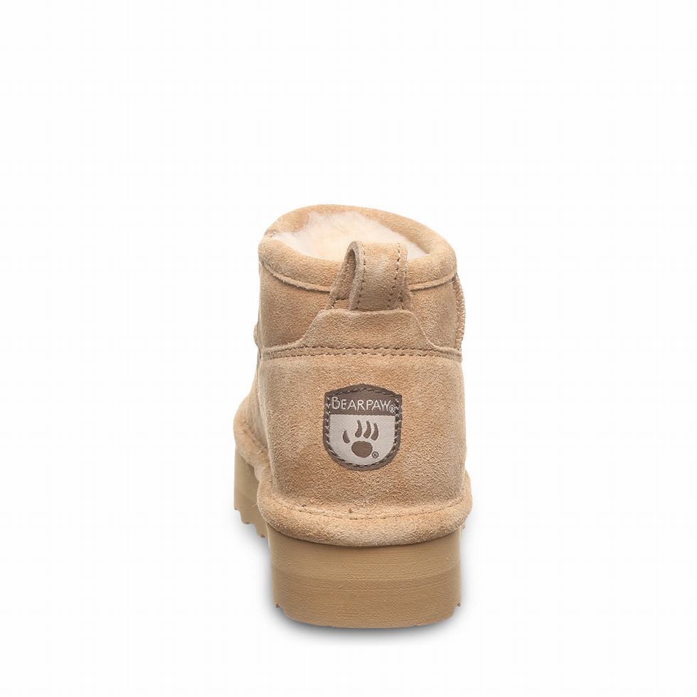 Bearpaw Retro Shorty Youth Bambino Stivali Marroni | FQJ955QV