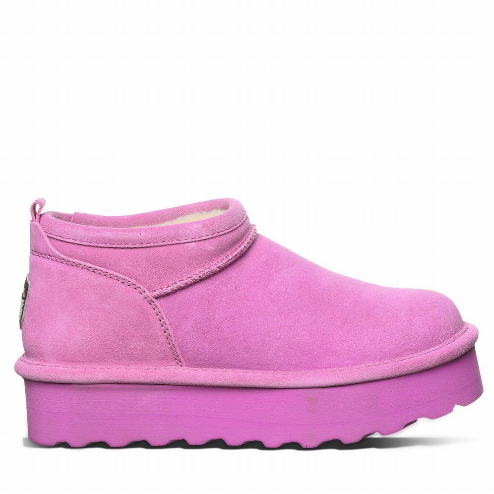 Bearpaw Retro Super Shorty Donna Stivali Platform Viola | SEO4530DZ