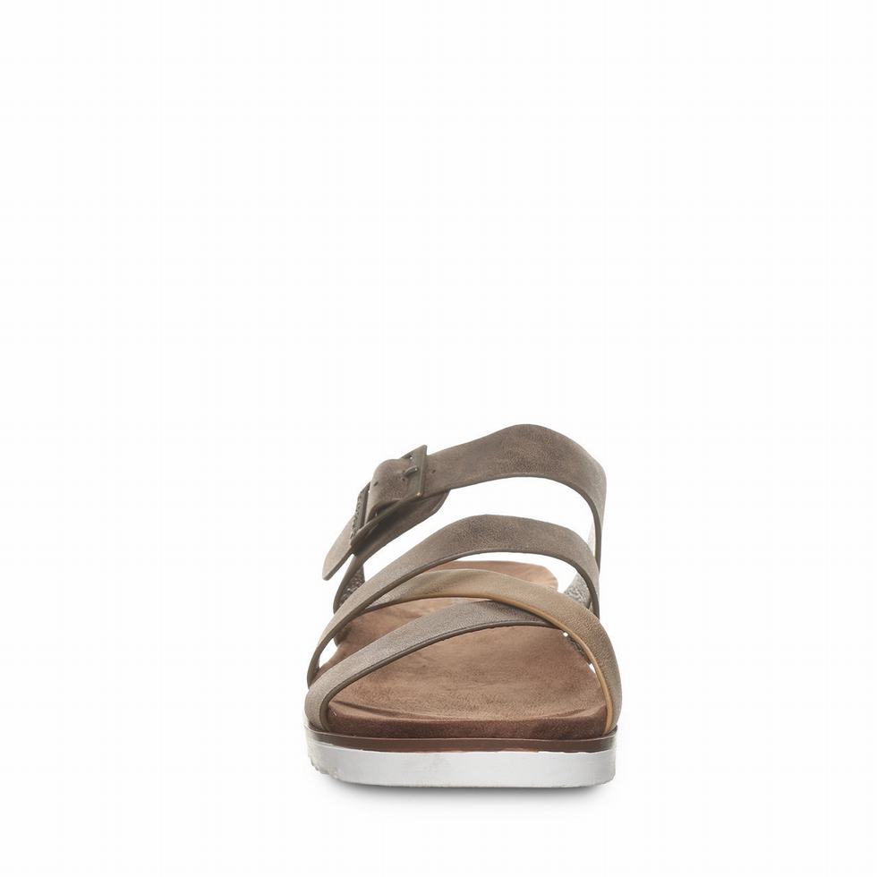 Bearpaw Rhodes Donna Sandali Marroni | UDL7284QS