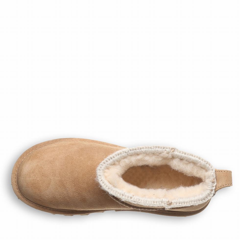 Bearpaw Shorty Crochet Donna Stivali Marroni | MYU7685SR