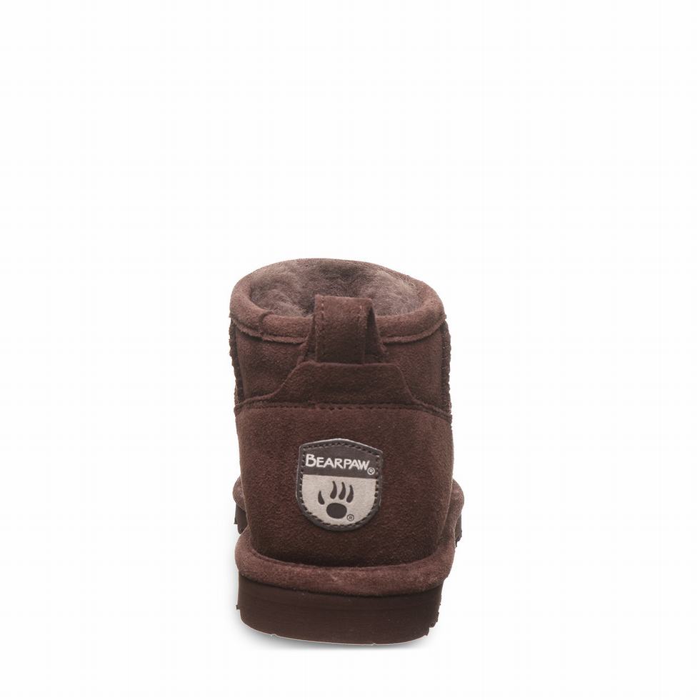 Bearpaw Shorty Donna Stivaletti Marroni | BIN6434IJ