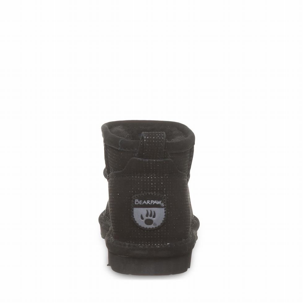 Bearpaw Shorty Exotic Donna Stivali Nere | AMD8231PS