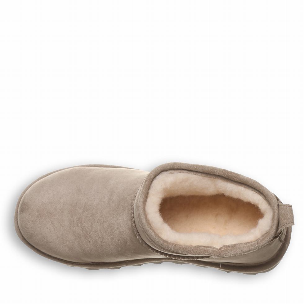 Bearpaw Shorty Vegan Donna Stivali Grigie | EUM7985II