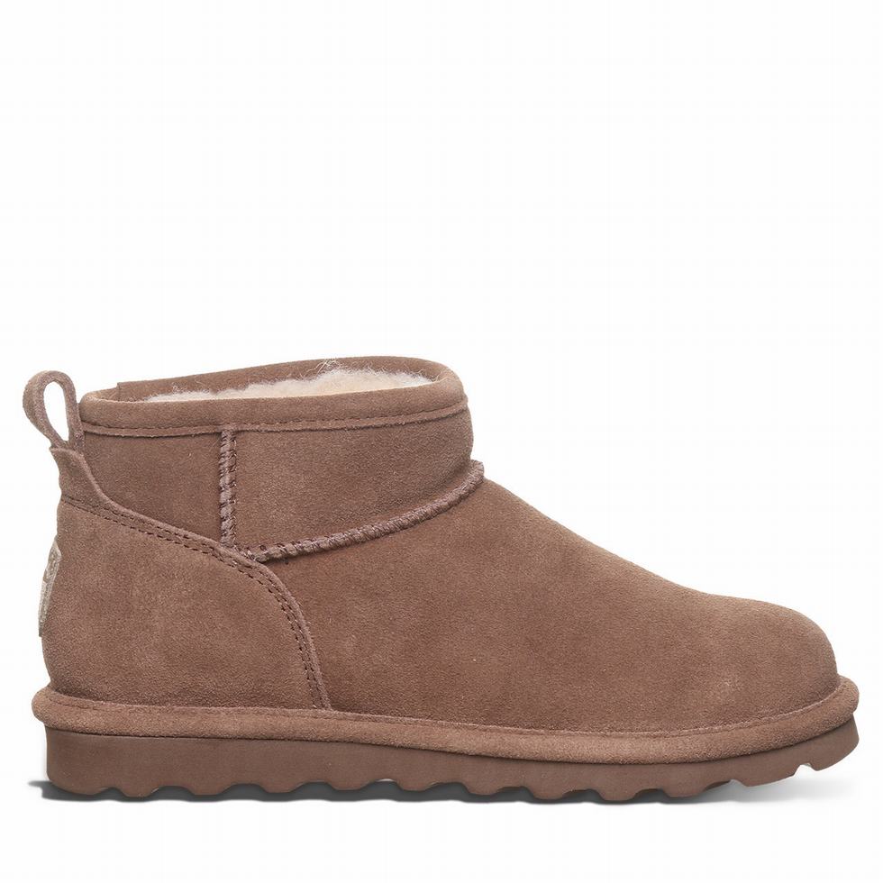 Bearpaw Shorty Wide Donna Stivali Marroni | GBH8183FQ