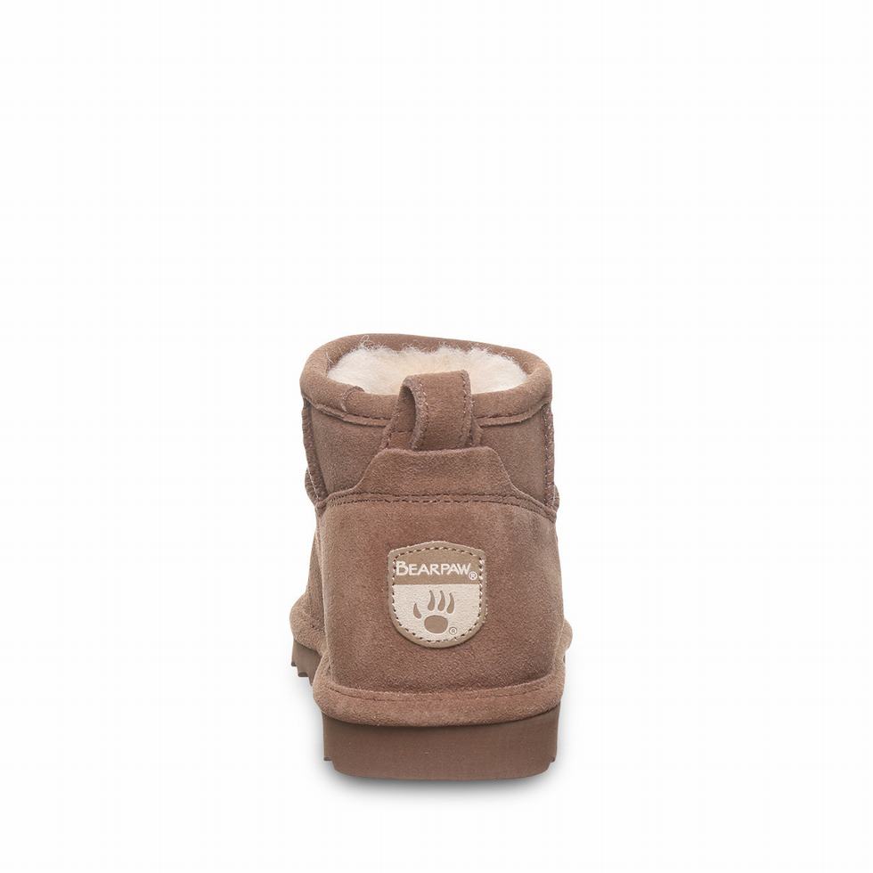 Bearpaw Shorty Wide Donna Stivali Marroni | GBH8183FQ