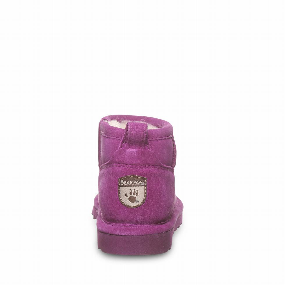 Bearpaw Shorty Youth Bambino Stivali Viola | NUC6556GM