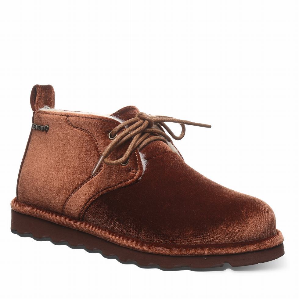 Bearpaw Skye Donna Stivali Chukka Marroni | TLJ9979ZL