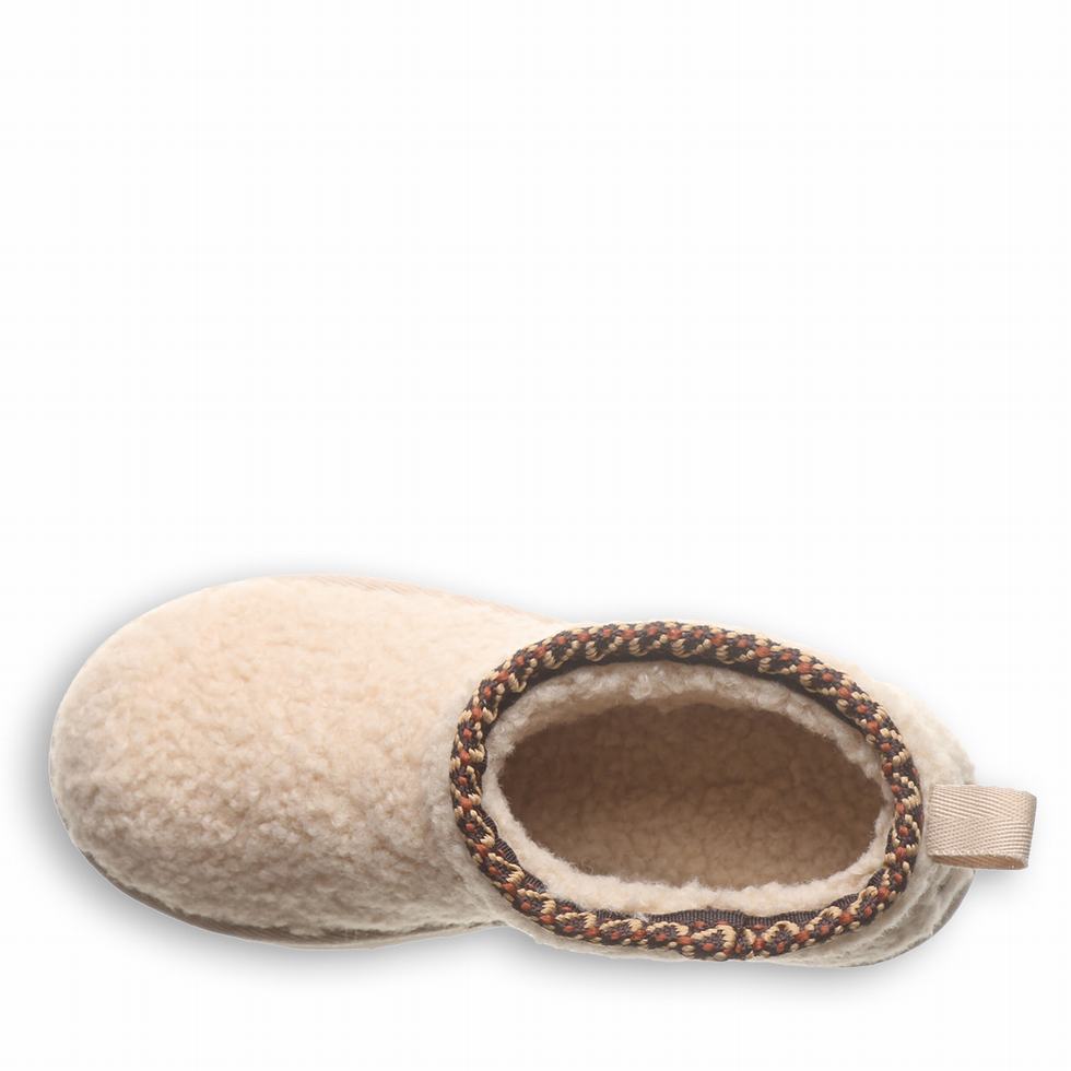 Bearpaw Snuggle Daphne Deco Youth Bambino Stivali Beige | WGT9099SM