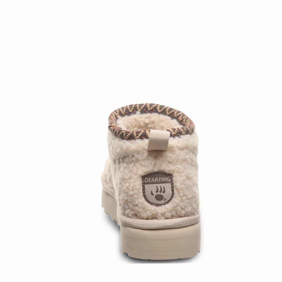 Bearpaw Snuggle Daphne Deco Youth Bambino Stivali Beige | WGT9099SM