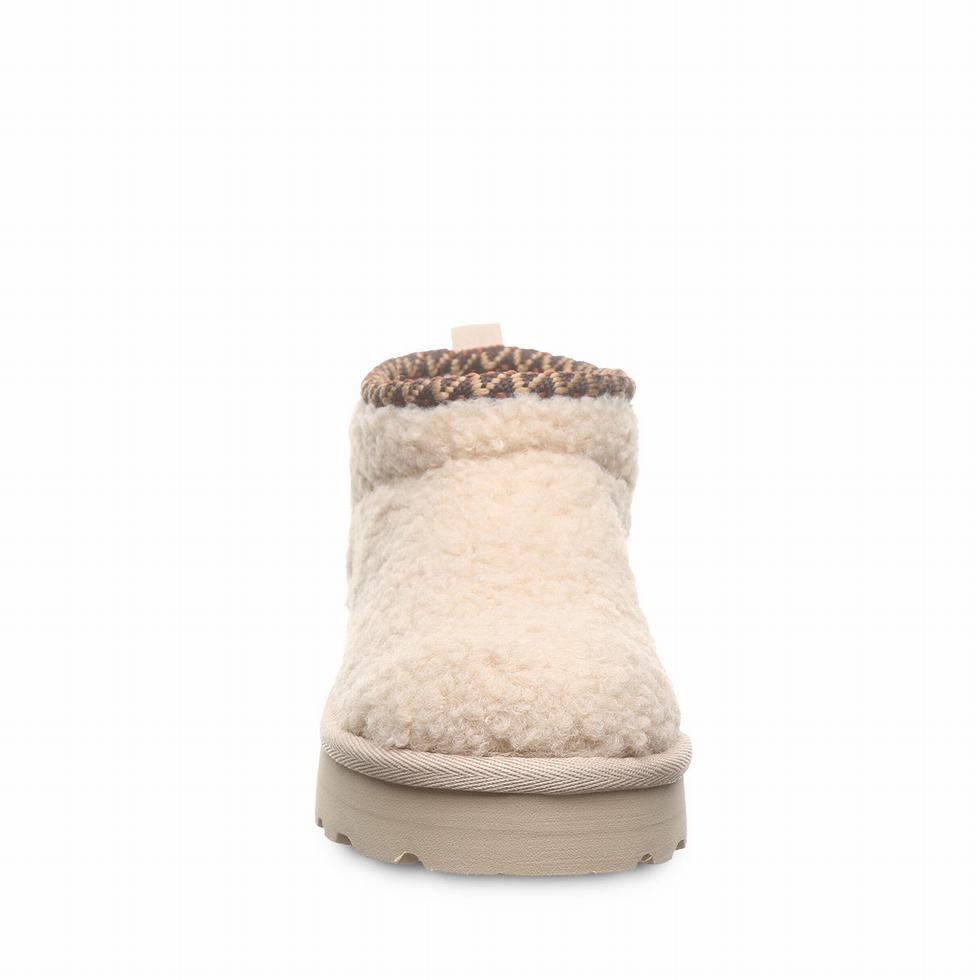 Bearpaw Snuggle Daphne Deco Youth Bambino Stivali Beige | WGT9099SM