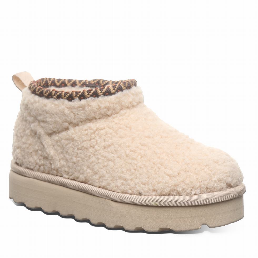 Bearpaw Snuggle Daphne Deco Youth Bambino Stivali Beige | WGT9099SM