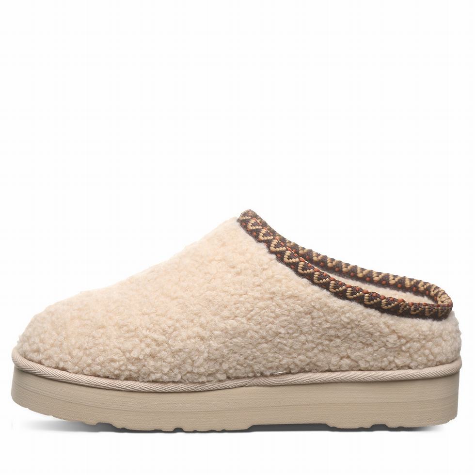 Bearpaw Snuggle Martis Donna Pantofole Beige | LVK2463RN