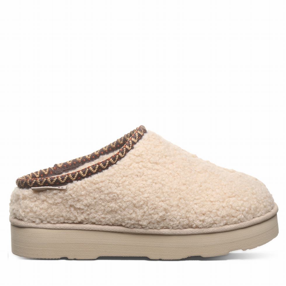 Bearpaw Snuggle Martis Donna Pantofole Beige | LVK2463RN