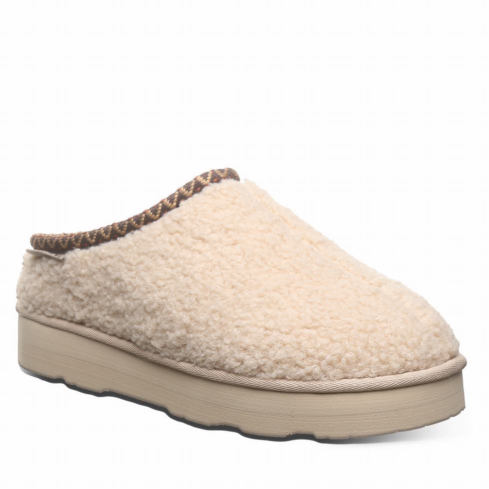 Bearpaw Snuggle Martis Donna Pantofole Beige | LVK2463RN