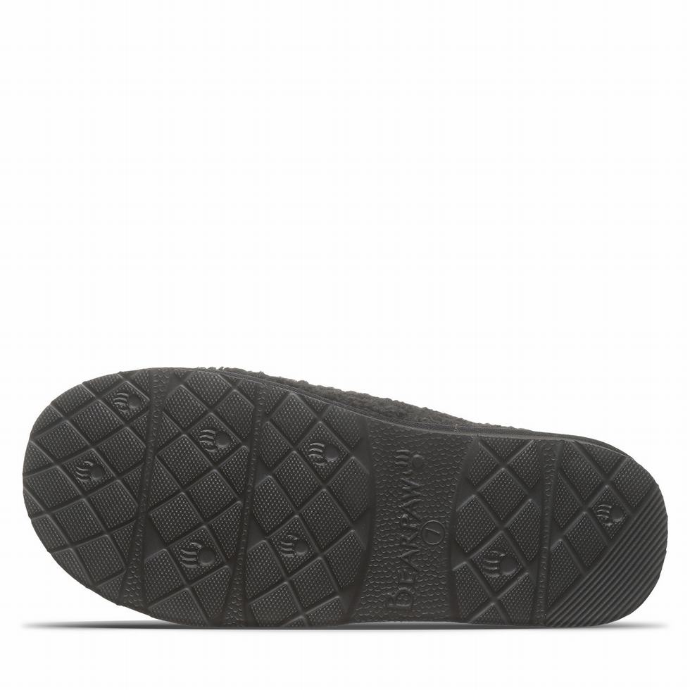 Bearpaw Snuggle Martis Donna Pantofole Nere | GVL6625HF