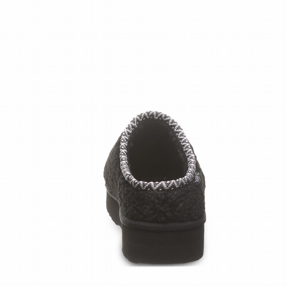 Bearpaw Snuggle Martis Donna Pantofole Nere | GVL6625HF