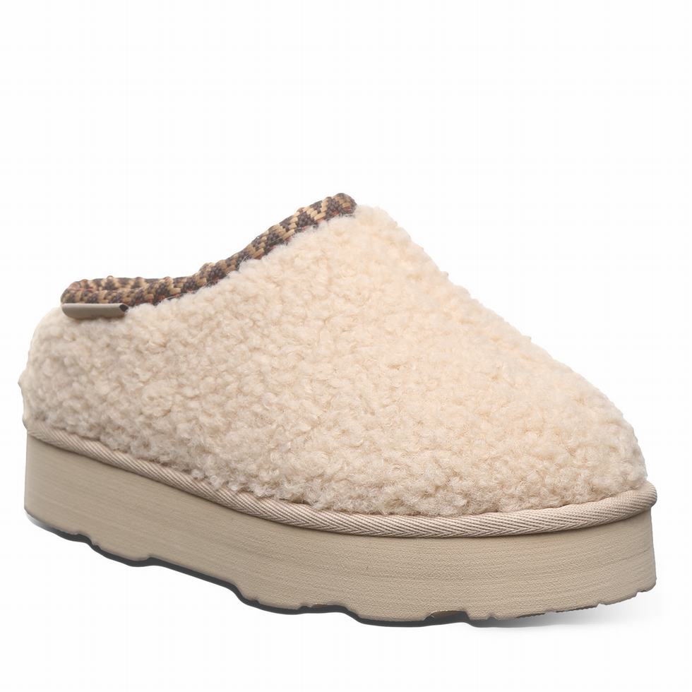 Bearpaw Snuggle Martis Youth Bambino Pantofole Beige | PBO5570GR