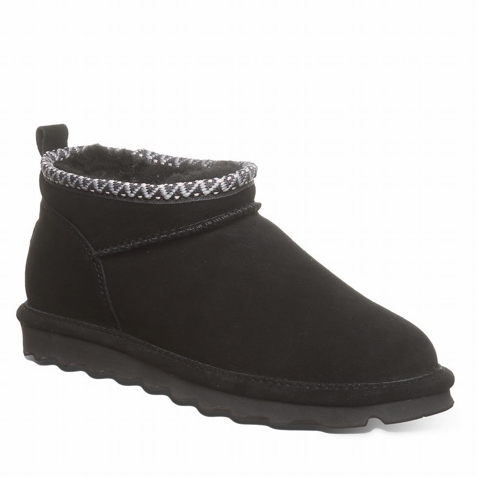 Bearpaw Super Shorty Deco Donna Stivali Nere | TOG6348ZN