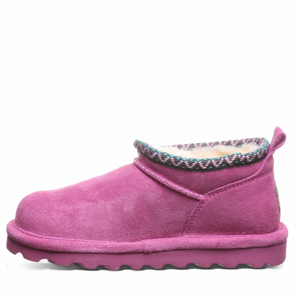 Bearpaw Super Shorty Deco Youth Bambino Stivali Viola | IBG5440RL