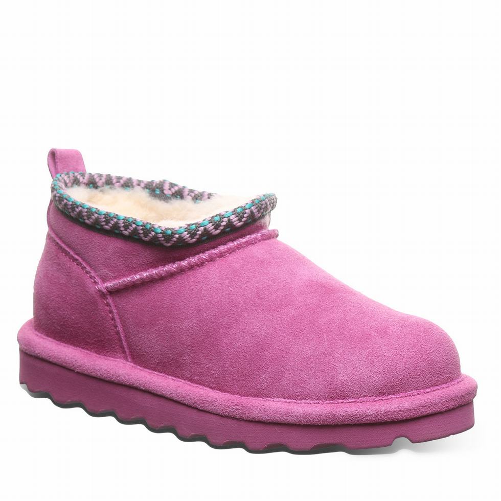 Bearpaw Super Shorty Deco Youth Bambino Stivali Viola | IBG5440RL