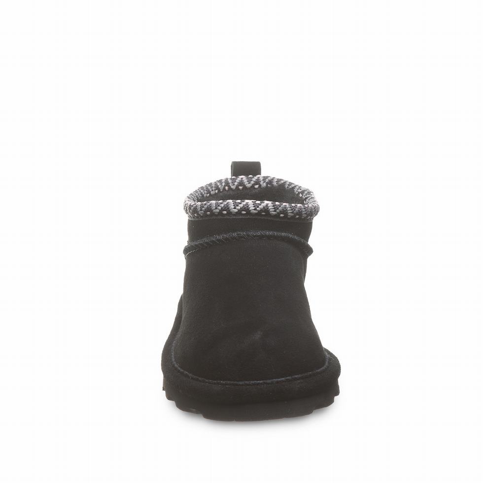 Bearpaw Super Shorty Deco Youth Bambino Stivali Nere | VLY137BQ