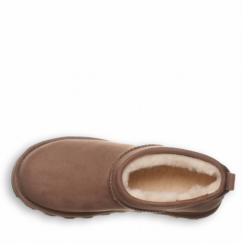 Bearpaw Super Shorty Vegan Donna Stivali Marroni | RIA4174SA