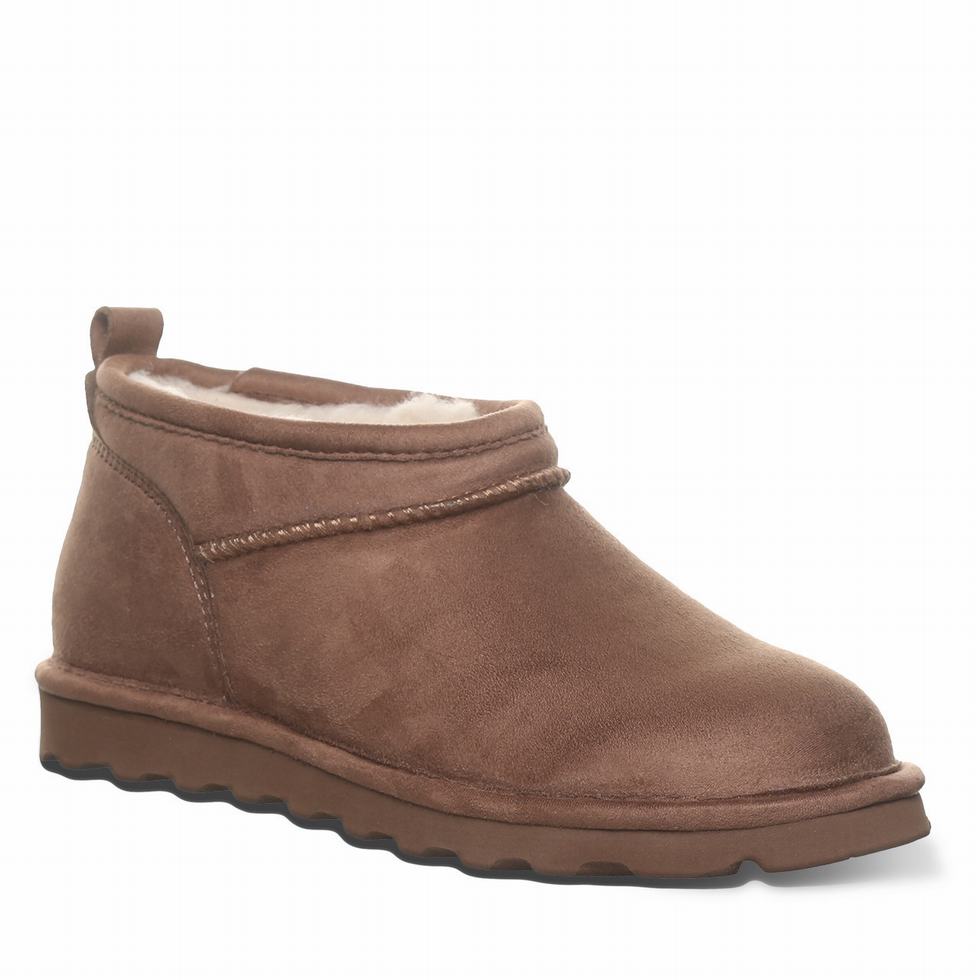 Bearpaw Super Shorty Vegan Donna Stivali Marroni | RIA4174SA