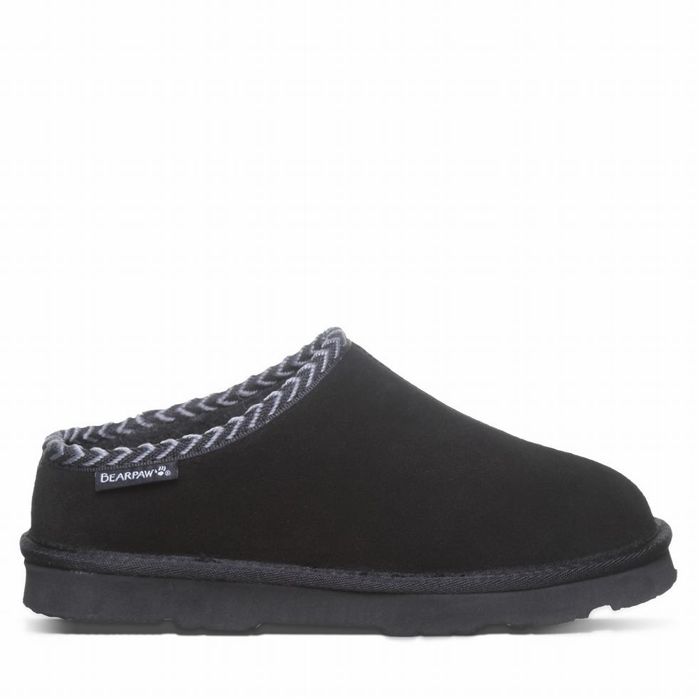 Bearpaw Tabitha Donna Pantofole Nere | EZY5320LY