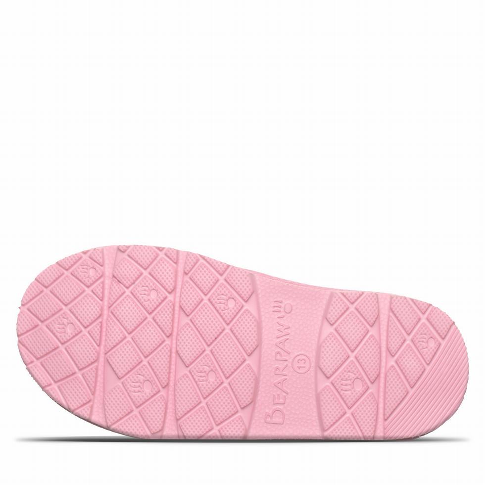 Bearpaw Tabitha Youth Bambino Pantofole Rosa | UII724DX