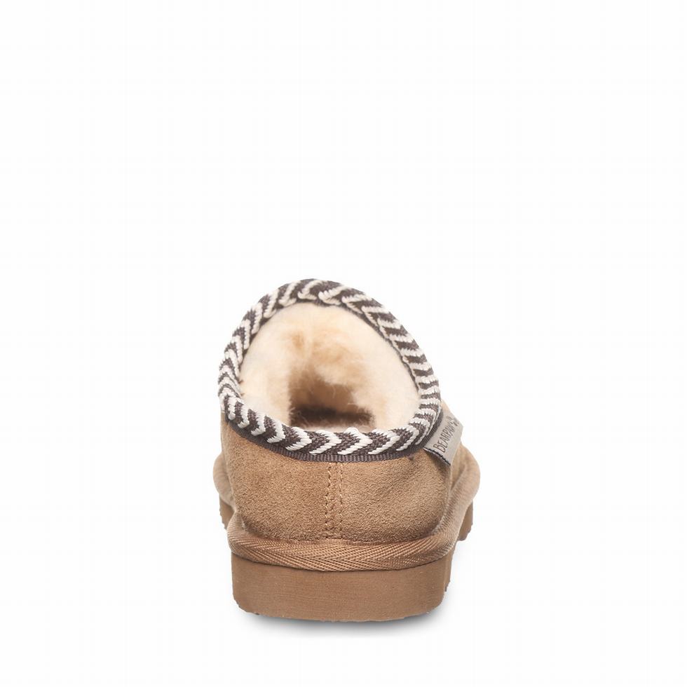 Bearpaw Tabitha Youth Bambino Pantofole Marroni | JKA8850SF