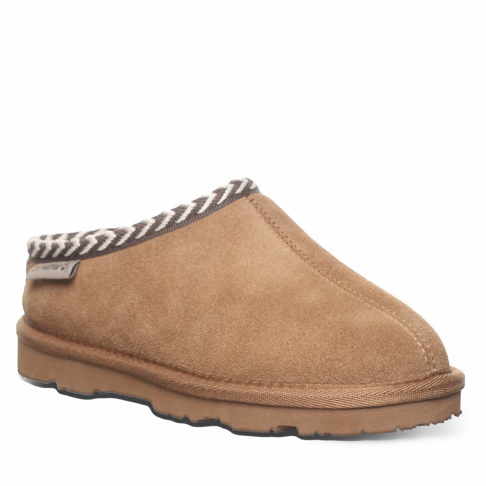 Bearpaw Tabitha Youth Bambino Pantofole Marroni | JKA8850SF