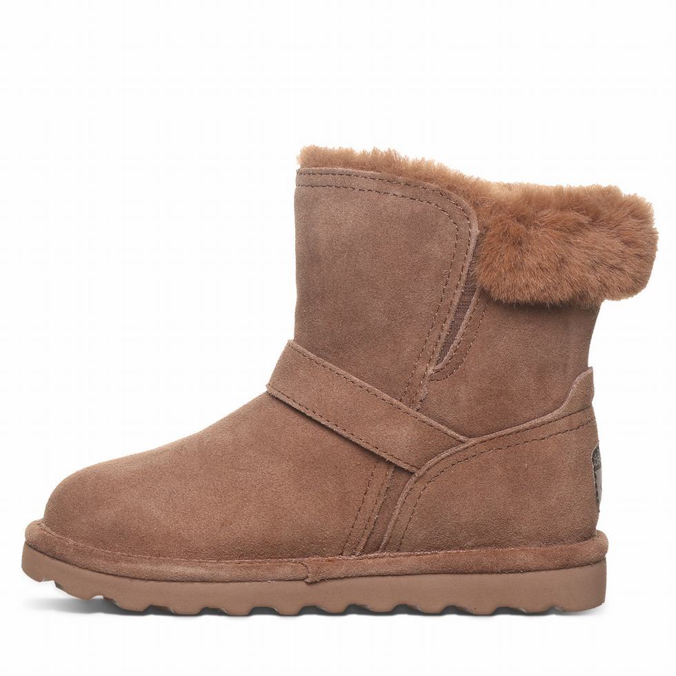 Bearpaw Tallula Youth Bambino Stivali Marroni | QUX8183AX