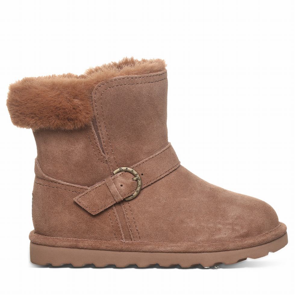 Bearpaw Tallula Youth Bambino Stivali Marroni | QUX8183AX