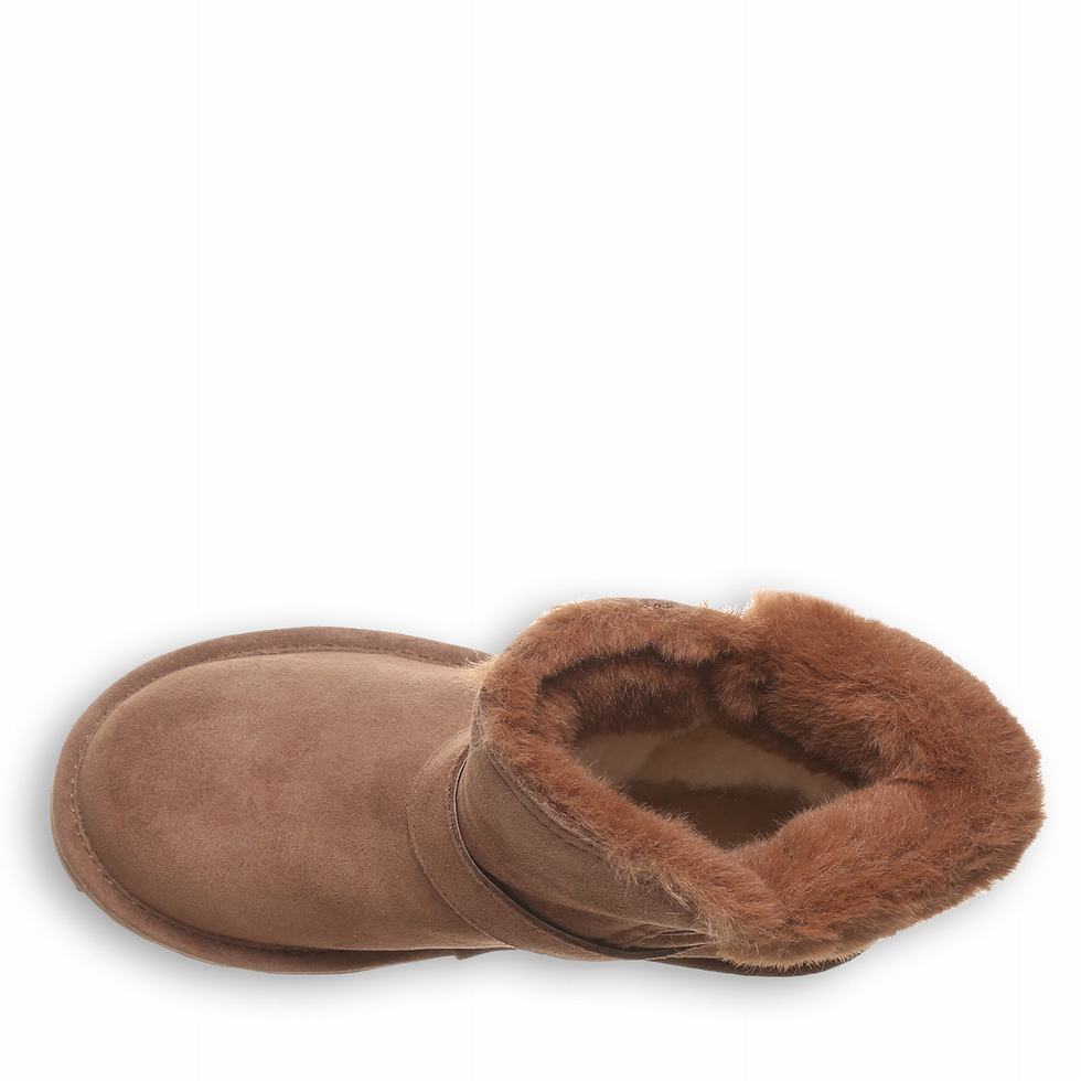 Bearpaw Tallula Youth Bambino Stivali Marroni | QUX8183AX