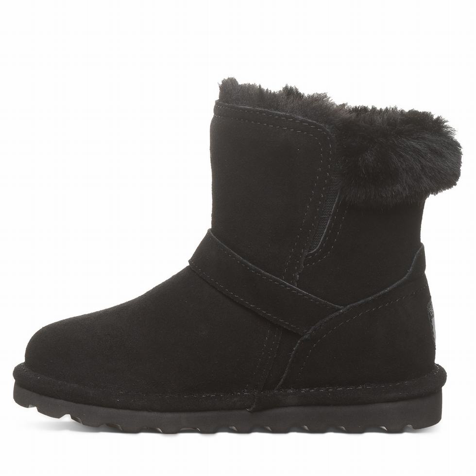 Bearpaw Tallula Youth Bambino Stivali Nere | NBO920LM