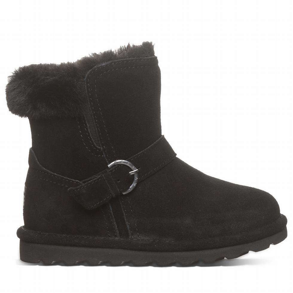 Bearpaw Tallula Youth Bambino Stivali Nere | NBO920LM