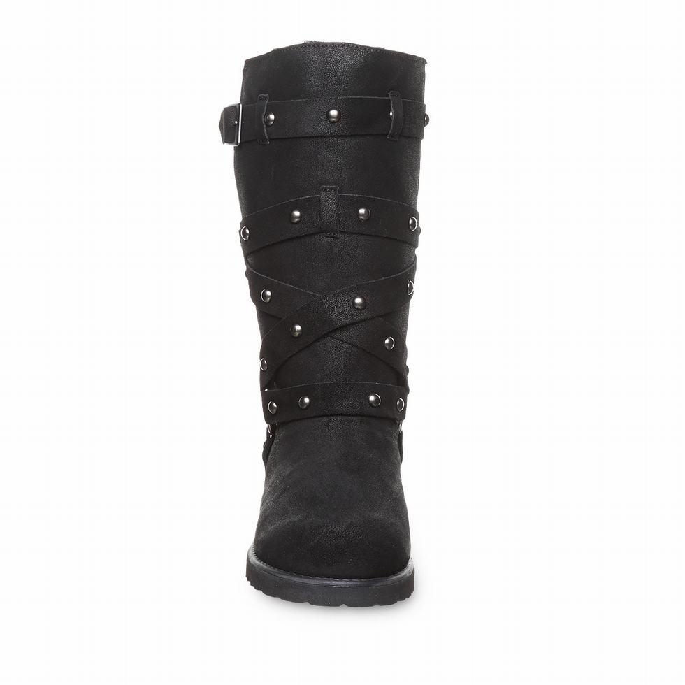 Bearpaw Theo Donna Stivali Nere | QZS10062FD