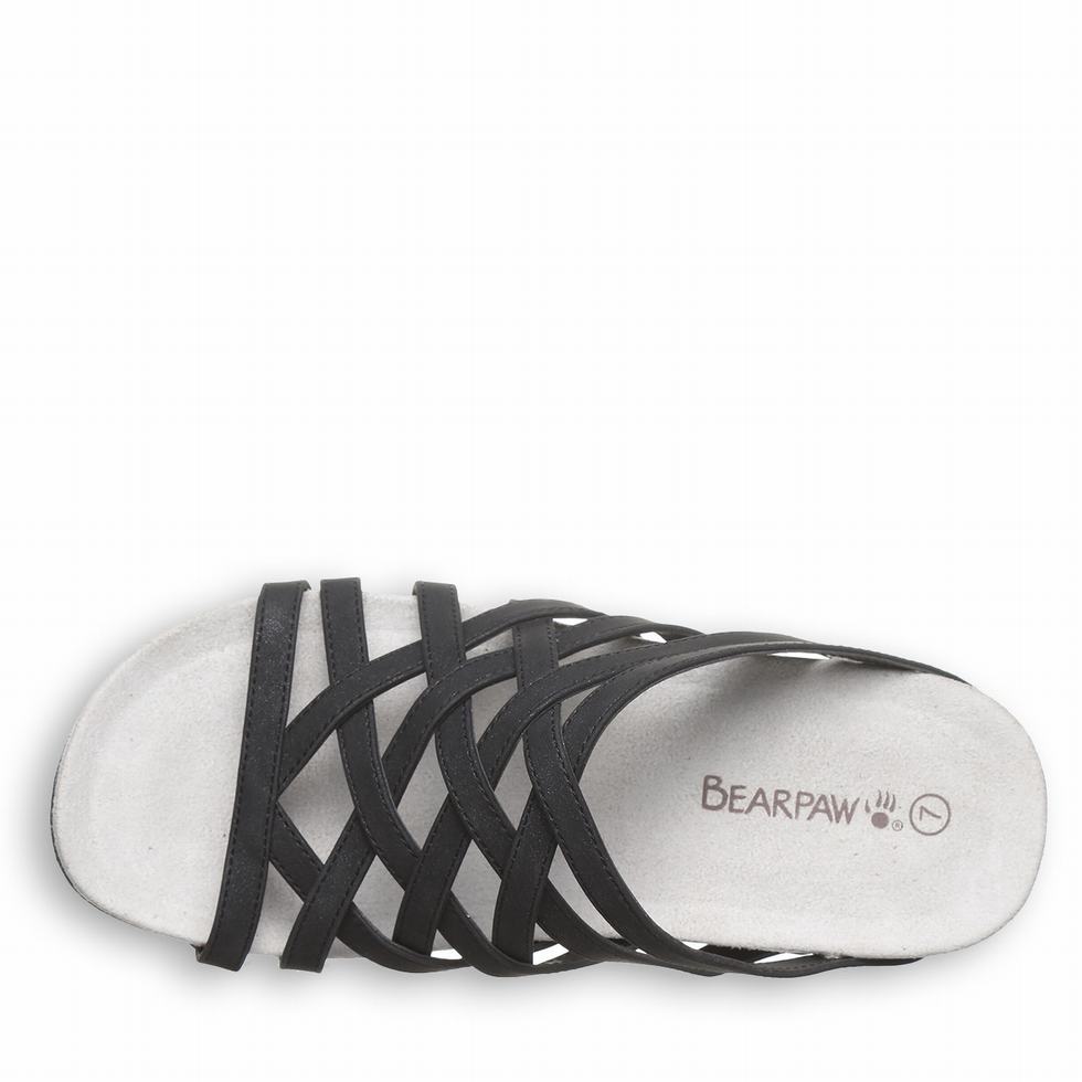 Bearpaw Zinnia Donna Sandali Nere | MFD2586VX